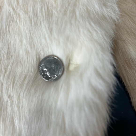 80s Vintage Glam Rabbit Fur Coat - Picture 7 of 15